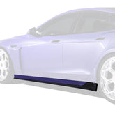 TESLA MODEL S PLAID AERO SIDE SKIRTS CARBON FIBER